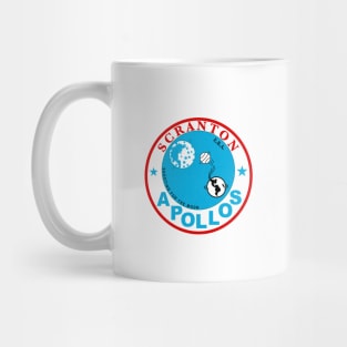 DEFUNCT - Scranton Apollos Basketball 1970 Mug